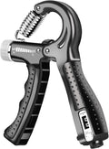 Dgools Adjustable Hand Grip Strengthener 560 Kg Resistance | Forearm & Wrist Exerciser | NonSlip Handle | Hand Grip for Men &
