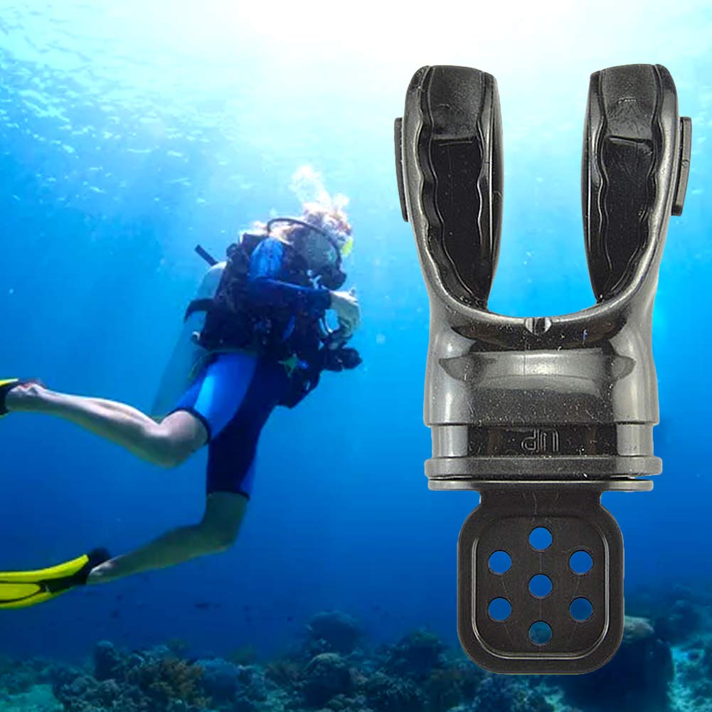 Tookie Scuba Diving Mouthpiece, Denpetec Scuba Diving Mouthpiece, Practical Gear Silicone Bite Moldable Scuba Diving Dive Mouthp