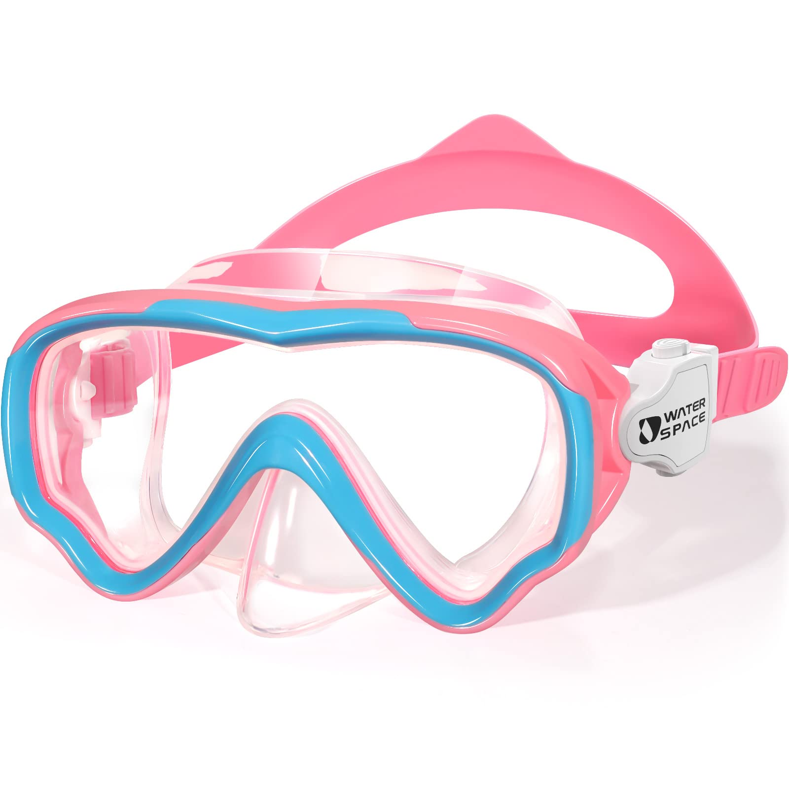 Water Space Kids Swimming Goggles Swim Googles For Kids Toddler Girls Boys Youth 6-14 3-6 4-7, Swimming Goggles With Nose Cover 