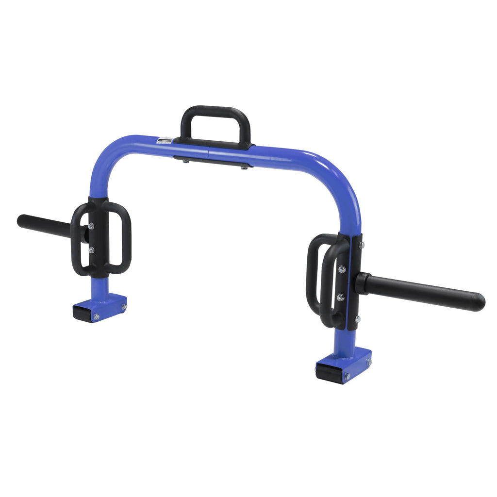 Cap Barbell Deluxe Open Trap Bar, Hex Bar, Shrug Bar, Deadlift Bar For Olympic And Standard Plates - Blue