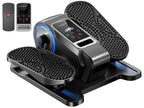Under Desk Elliptical Machine, Electric Seated Pedal Exerciser, Mini Elliptical Leg Exerciser with Remoter, 12 Level Speeds, For