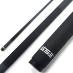 Gse 58'' 2-Piece Fiberglass Graphite Composite Billiard Pool Cue Stick (Matte Black, 21Oz)