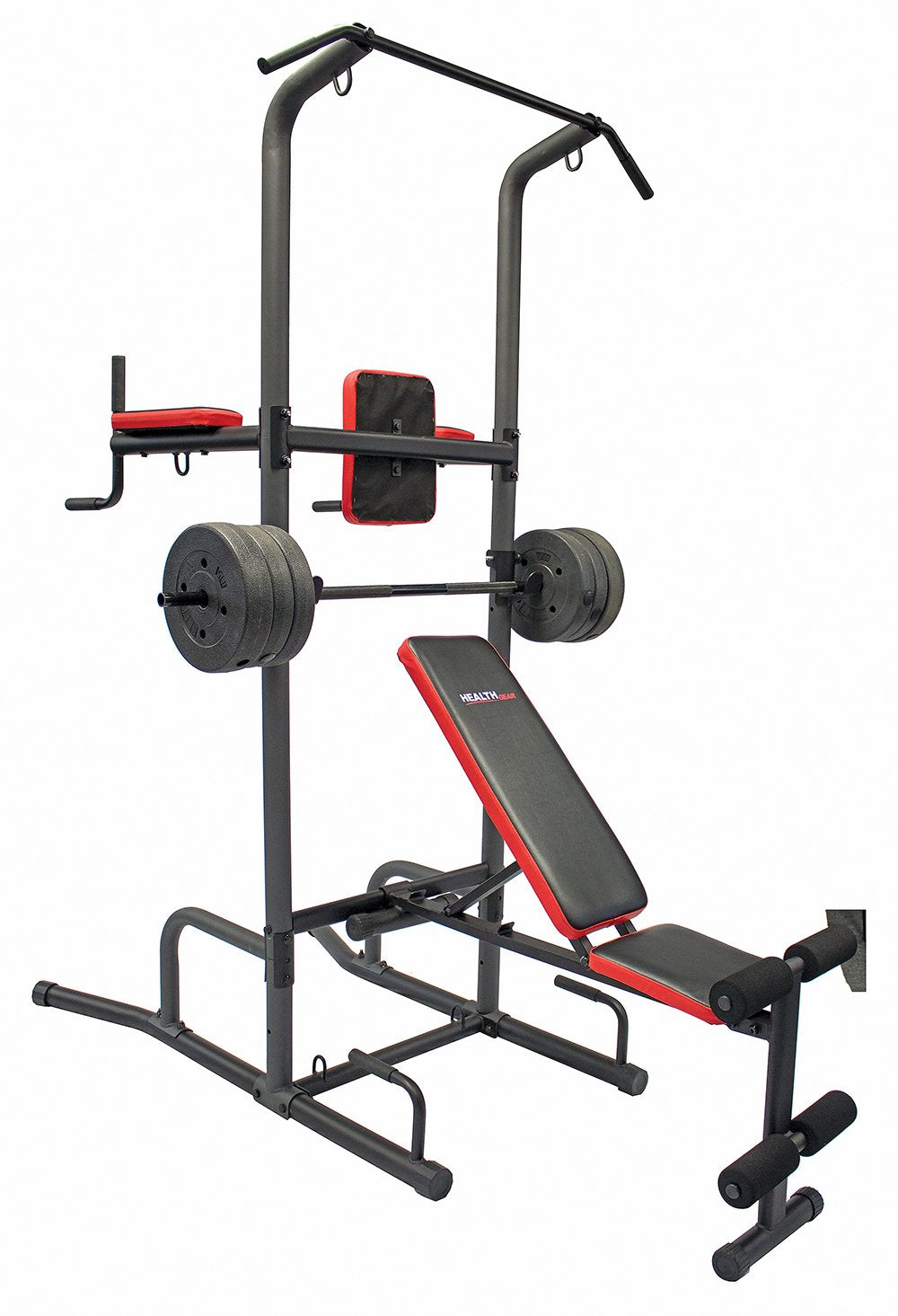 Health Gear Cft2.0 Functional Cross Fitness Training Gym Style Training Power Tower & Adjustable Workout Bench System For Pull U
