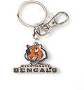 Aminco Nfl Cincinnati Bengals Heavyweight Keychain, Black, 5