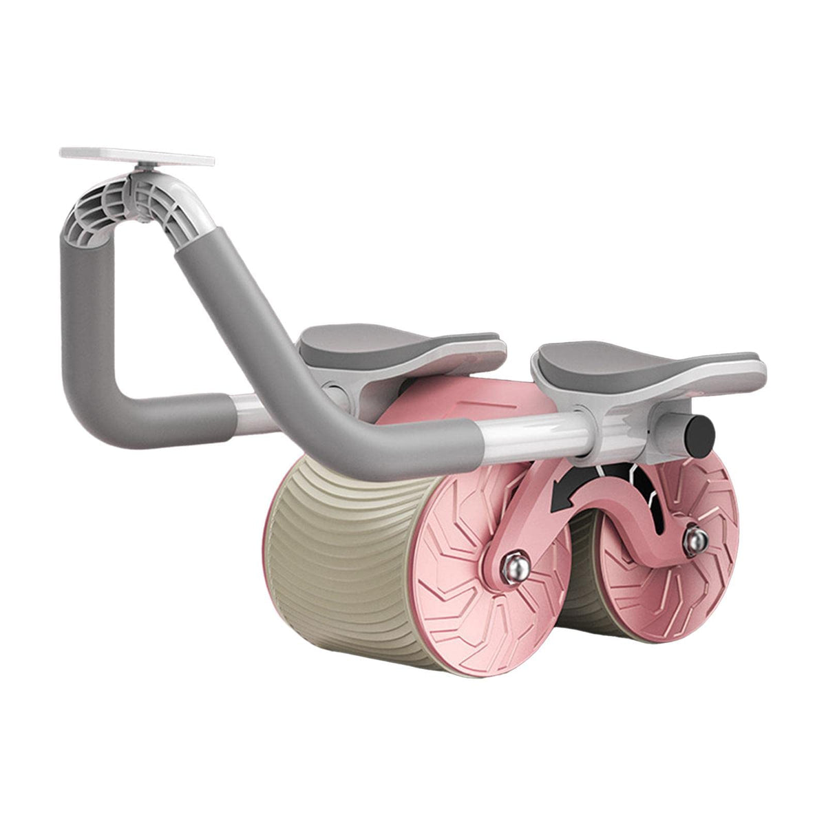 Enakshi Professional Ab Roller Wheel Fitness Equipment Home Gym Ab Machine Workout Pink| Sporting Goods|Fitness, Running & Yoga|