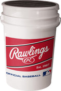 Rawlings | 1 pk. | 6 Gallon Empty Ball Bucket With Lid | 1 Bucket