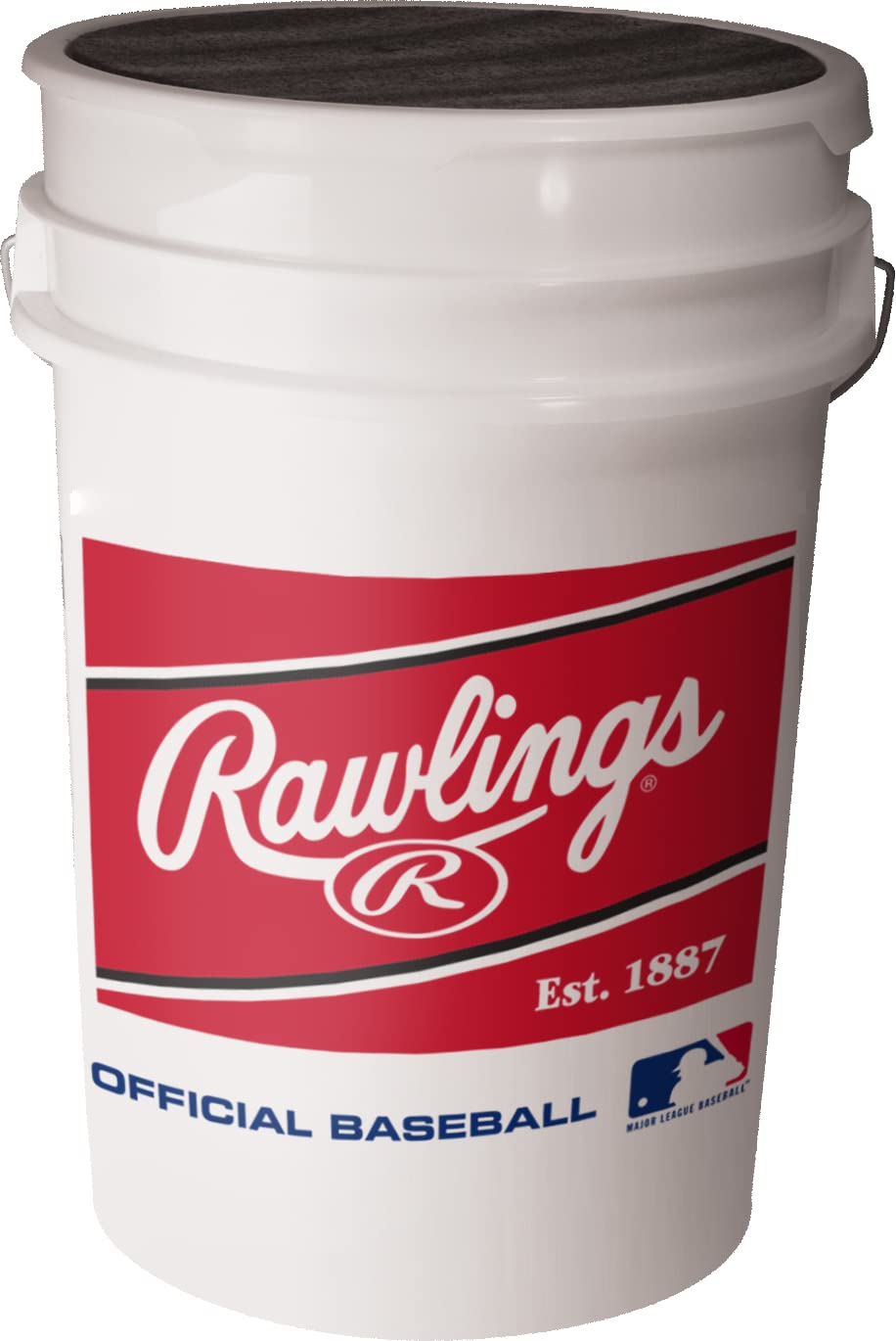 Rawlings | 1 pk. | 6 Gallon Empty Ball Bucket With Lid | 1 Bucket
