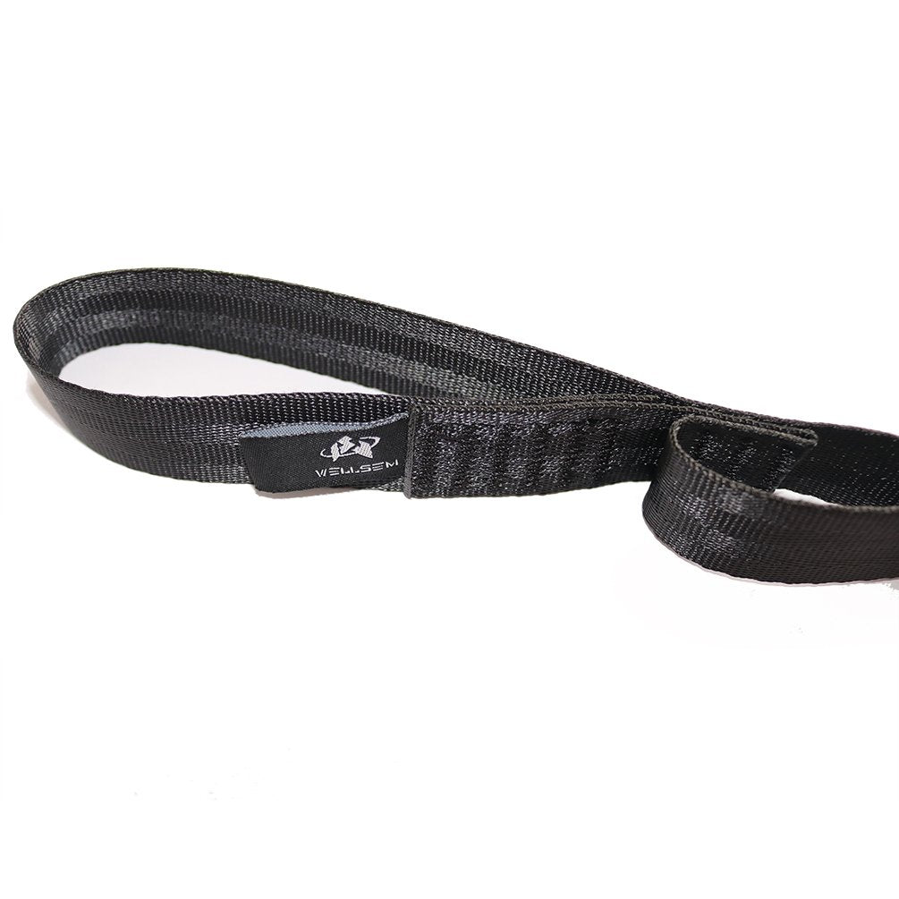Wellsem Hammock Strap 12 Point Daisy Chain Design With Easy Loop Heavy Duty Adjustable Suspension Sling