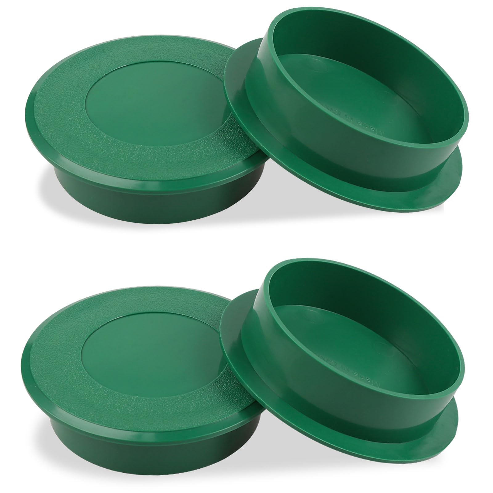 Llmsix 4Pcs Golf Cup Covers, Plastic Golf Hole Cover Golf Practice Training Aids Golf Hole Cutter Putting Green For Outdoor Spor