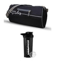 Emmcraz Good Vibes Gym Bag & Work Hard Shaker Bottle  Ultimate Fitness Duo For Motivation, Style, And Daily Grind Energy