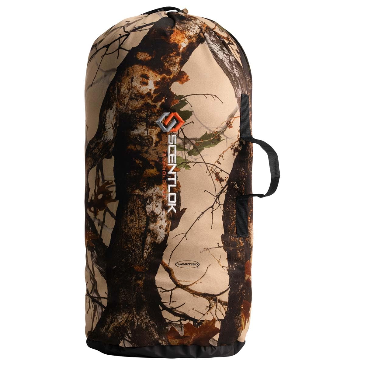 Scentlok Stuff Sack Duffel Storage Bag, Hunting Pack For Camo Gear And Equipment (Vertigo Tan)