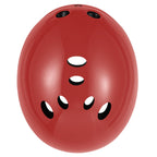 Triple Eight The Certified Sweatsaver Helmet for Skateboarding, BMX, Roller Derby and Roller Skating, S. Red Glossy, L/XL