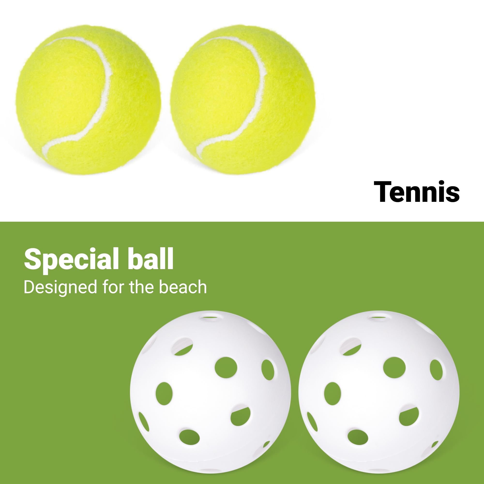 Ropoda Yard Pong - Giant Yard Games Set Outdoor For The Beach, Camping, Lawn And Backyard