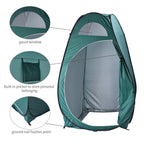Kcelarec Camping Pop Up Privacy Shower Tent, Portable Outdoor Shower Tent For Camping, Biking, Toilet, Shower, Beach And Changin