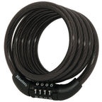 Master Lock Bike Lock Cable With Combination Black, 8143D