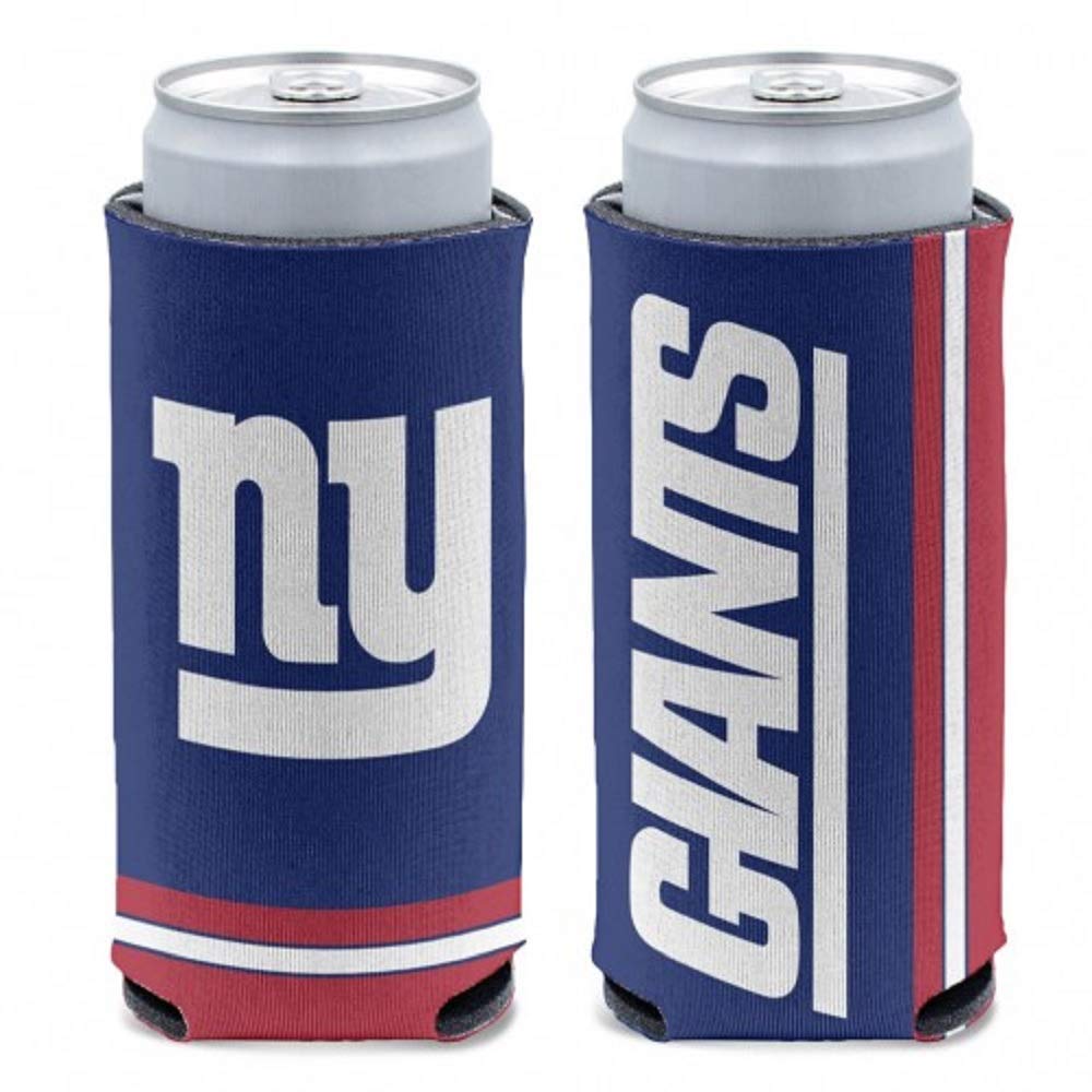 Wincraft NFL New York Giants Slim Can Cooler, Team Colors, One Size
