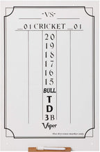 Viper Large Cricket Dry Erase Scoreboard