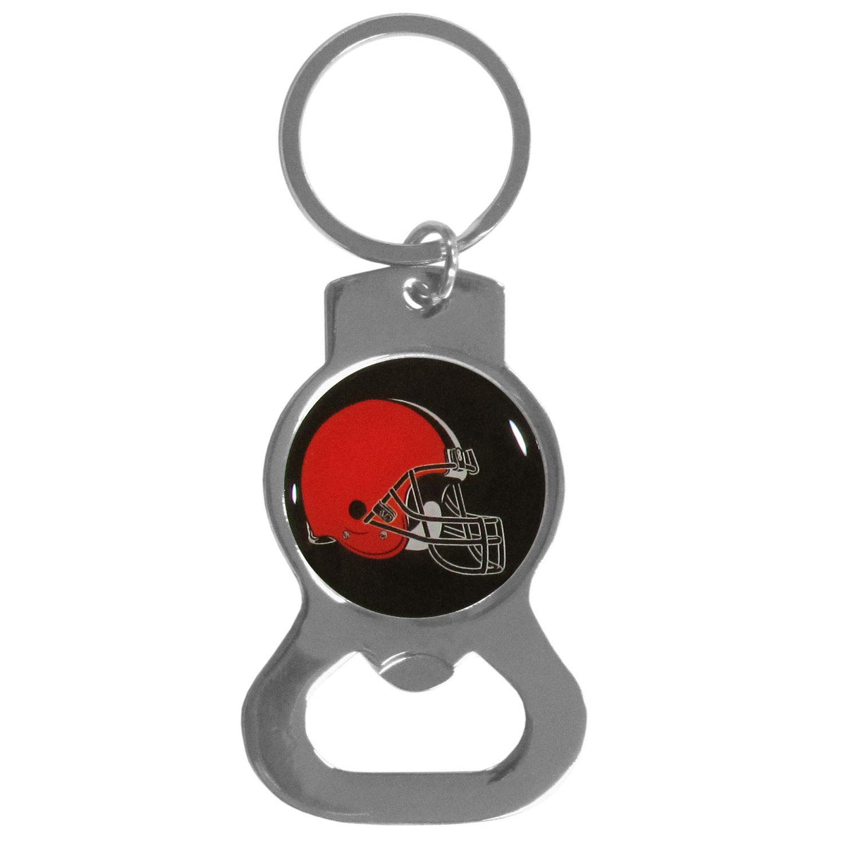 Nfl Siskiyou Sports Fan Shop Cleveland Browns Bottle Opener Key Chain One Size Team Color , Black