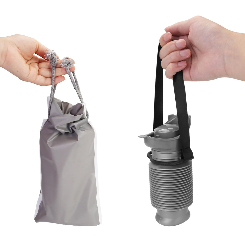 Portable Urinal For Men Women, Spill Proof Travel Emergency Urinal Bottle, Leak-Proof Collapsible Urinals, Personal Car Pee Bott