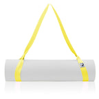 Slim Panda Yoga Mat Straps For Carrying, Adjustable Yoga Mat Carrier, Yoga Mat Sling(Yoga Mat Not Included) (Yellow)