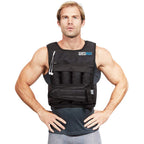 Runmax Rf20Nop Run Fast 12Lb-140Lb Weighted Vest (Without Shoulder Pads, 20Lb),Black