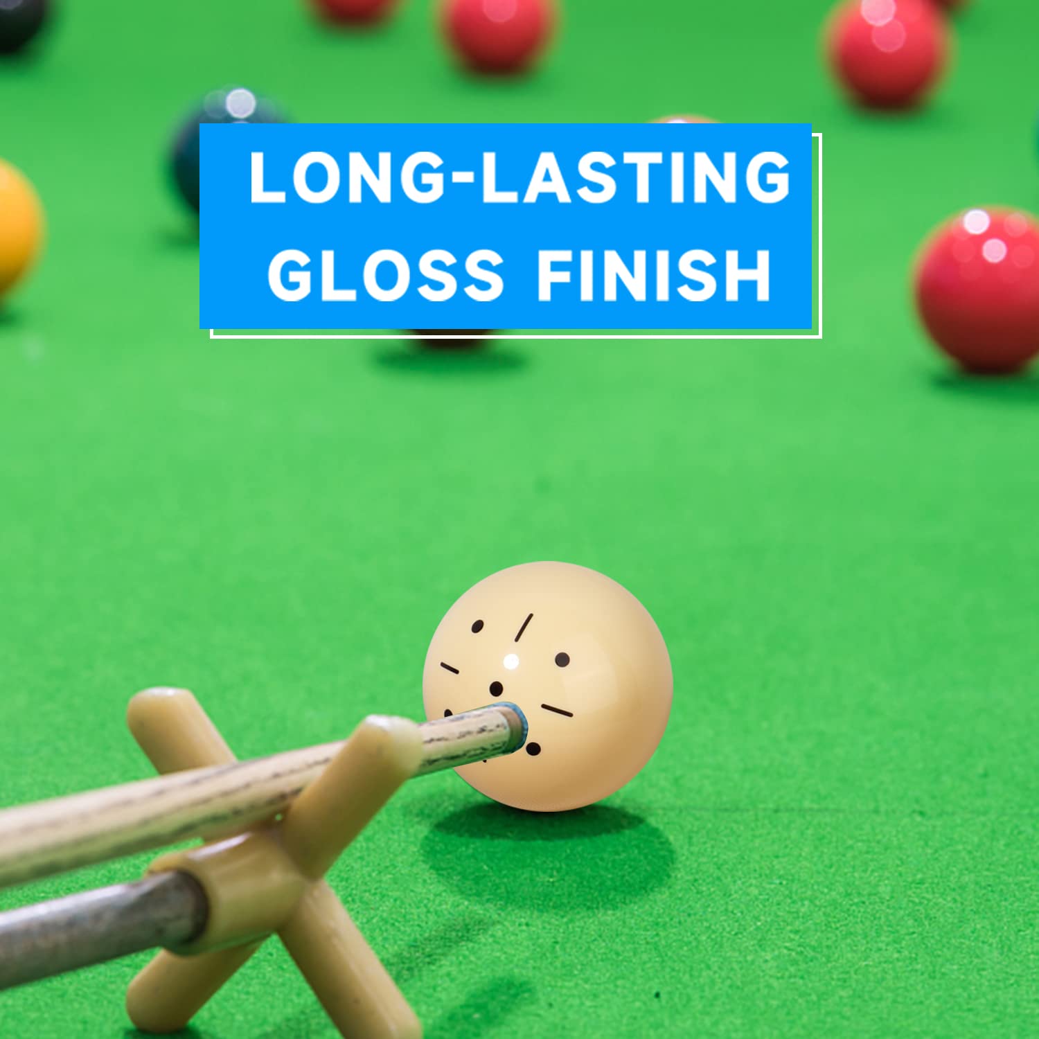 Gse Black Dot & Blue Dot Practice Training Cue Balls, Aaa-Grade Pro Cup Standard Pool Billiard Cue Ball With 6 Dots