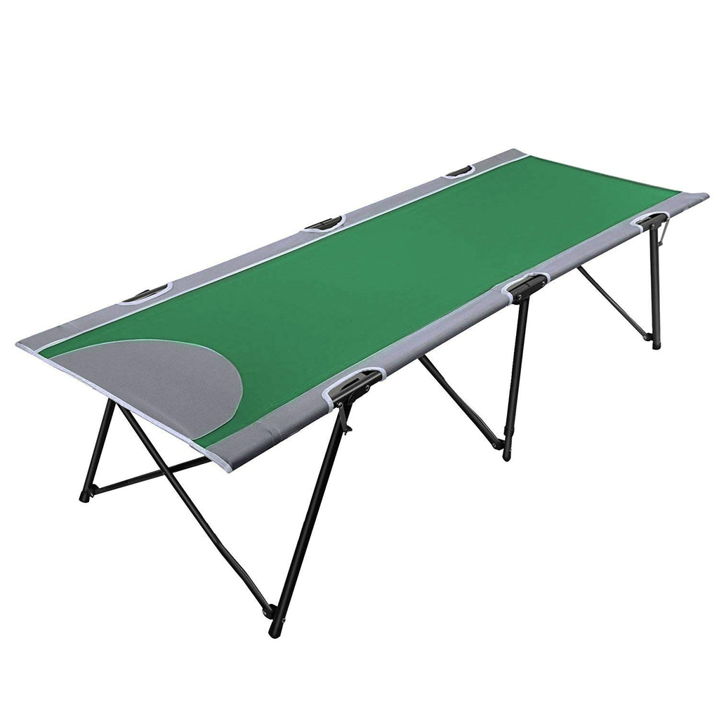 Portal Portable Adults Outdoor Bed Camp Cots For Sleeping With Carry Bag For Home, Travel, Office, Beach, Support Up To 300Lbs, 