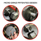 Micro Gainz Dumbbell Fractional 2.5 Lb Weight Plate, Ideal For Micro Loading, Choose 2 Or 4 Piece Fractional Weight Plates, Desi