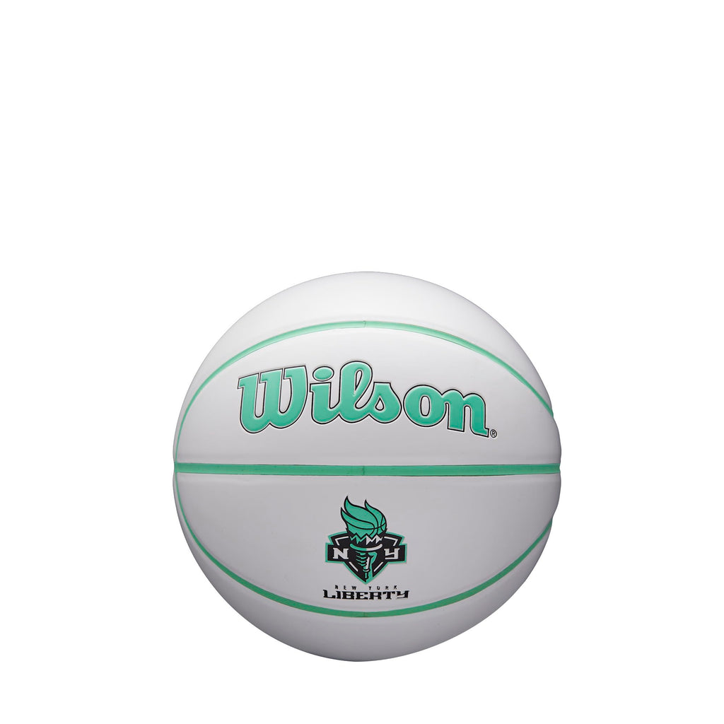 Wilson Wnba Mini Autograph Basketball - New York Liberty, Size 3-22''
