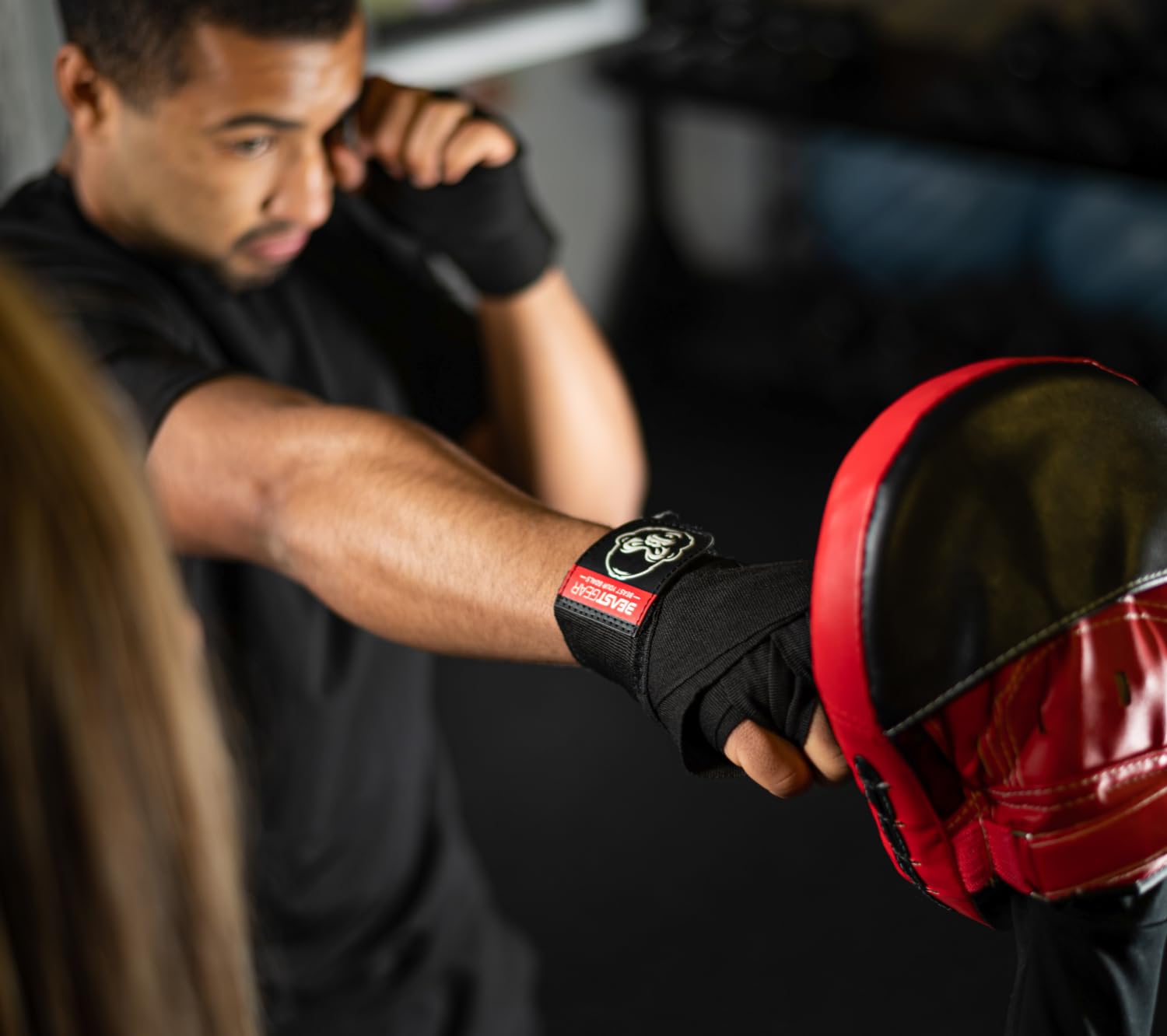 Beast Gear Boxing Wraps - Hand Gloves For Kickboxing, Martial Arts
