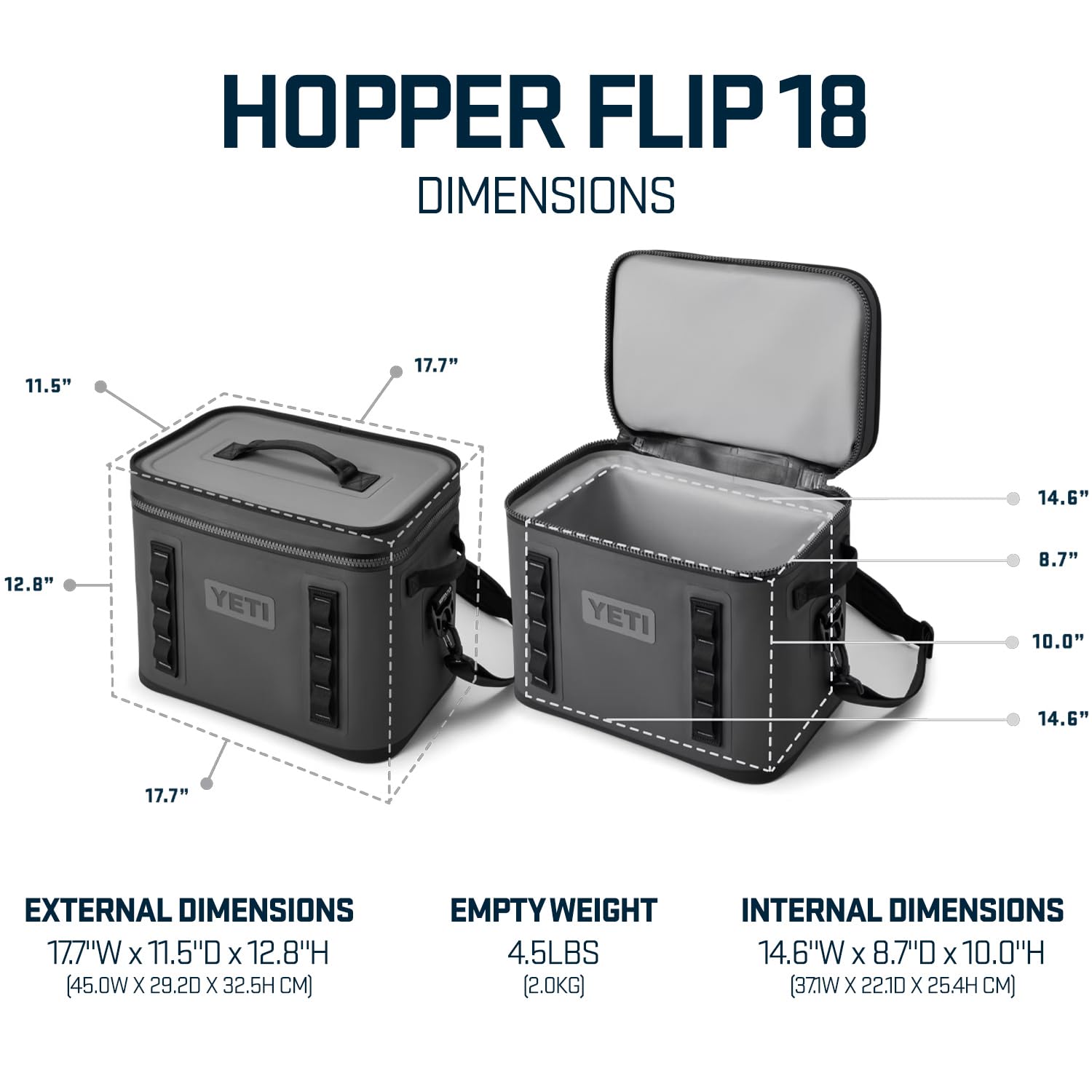 YETI Hopper Flip 18 Portable Soft Cooler, Cherry Blossom