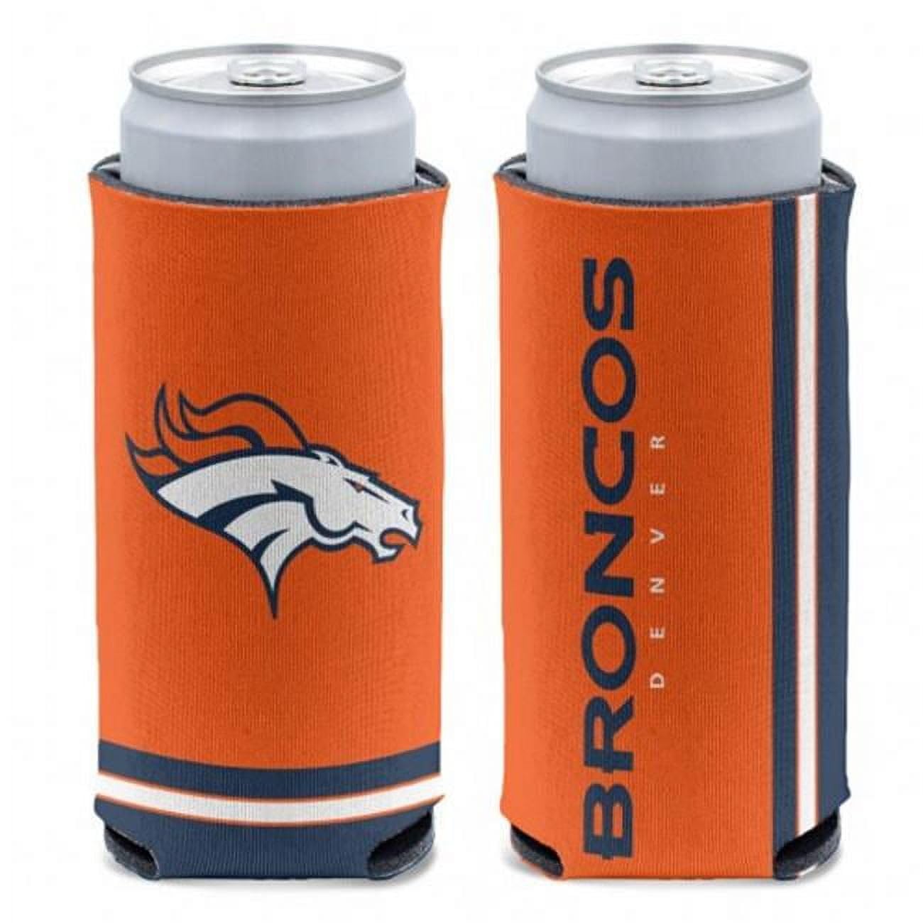 Wincraft NFL Denver Broncos Slim Can Cooler, Team Colors, One Size