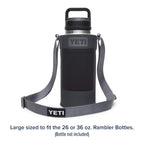 Yeti Large Bottle Sling For Rambler 26  36 Oz Bottles, Charcoal