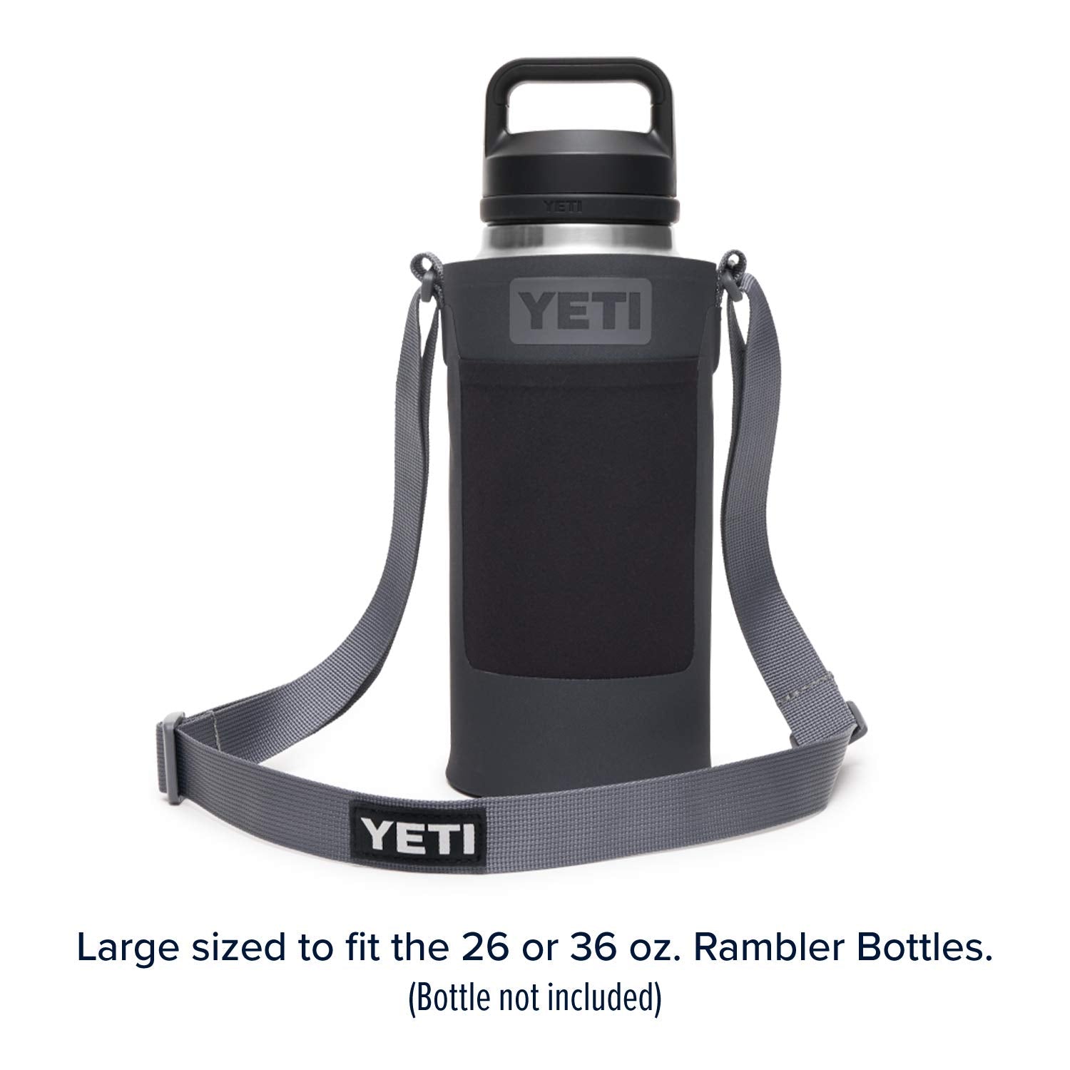 Yeti Large Bottle Sling For Rambler 26  36 Oz Bottles, Charcoal
