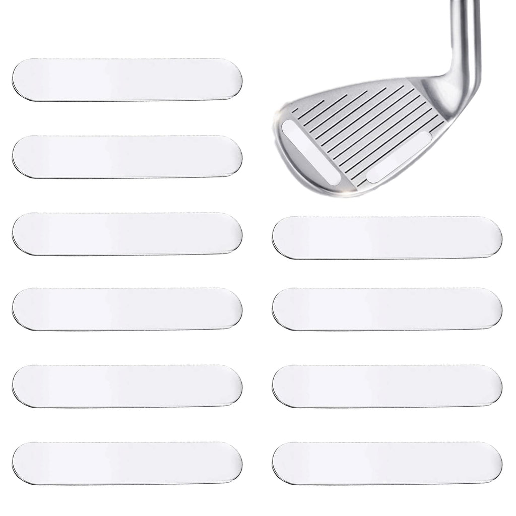 10 Pcs Golf Weighted Lead Golf Weighted Lead Pieces For Adding Swing Weight, Golf Weighted Strips Golf Adhesive Lead Tape Strips