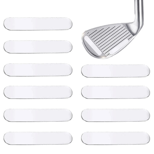 10 Pcs Golf Weighted Lead Golf Weighted Lead Pieces For Adding Swing Weight, Golf Weighted Strips Golf Adhesive Lead Tape Strips