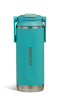 Igloo 16 oz Stainless Steel Tumbler | Flip n Sip Bottle | Lagoon Teal