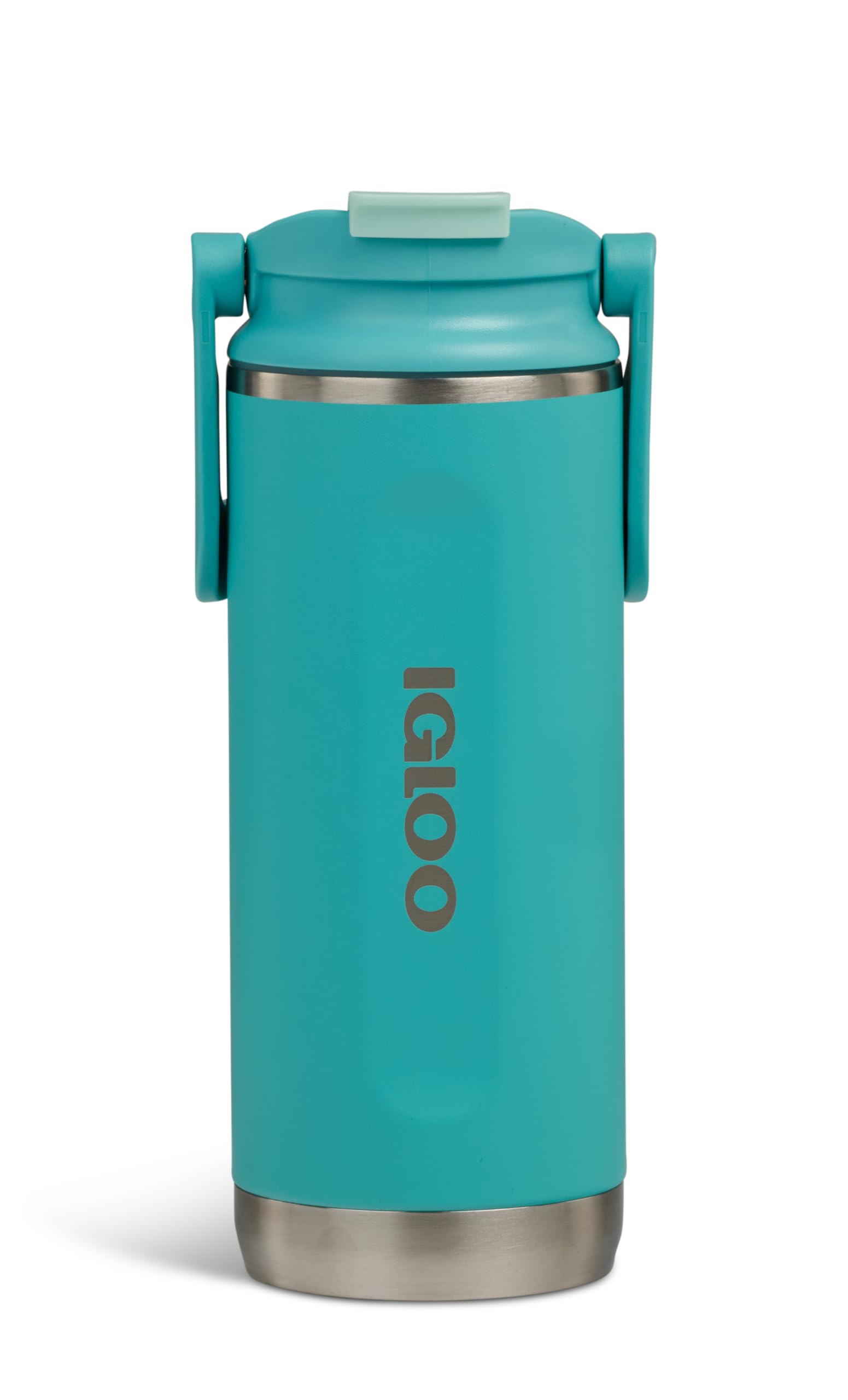 Igloo 16 oz Stainless Steel Tumbler | Flip n Sip Bottle | Lagoon Teal