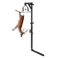 GarveeTech 500LBS Heavy-Duty Deer Hoist Kit with Winch & Gambrel, Hitch Game Hoist with Lifting Platform - 360 Swivel & Adjustab