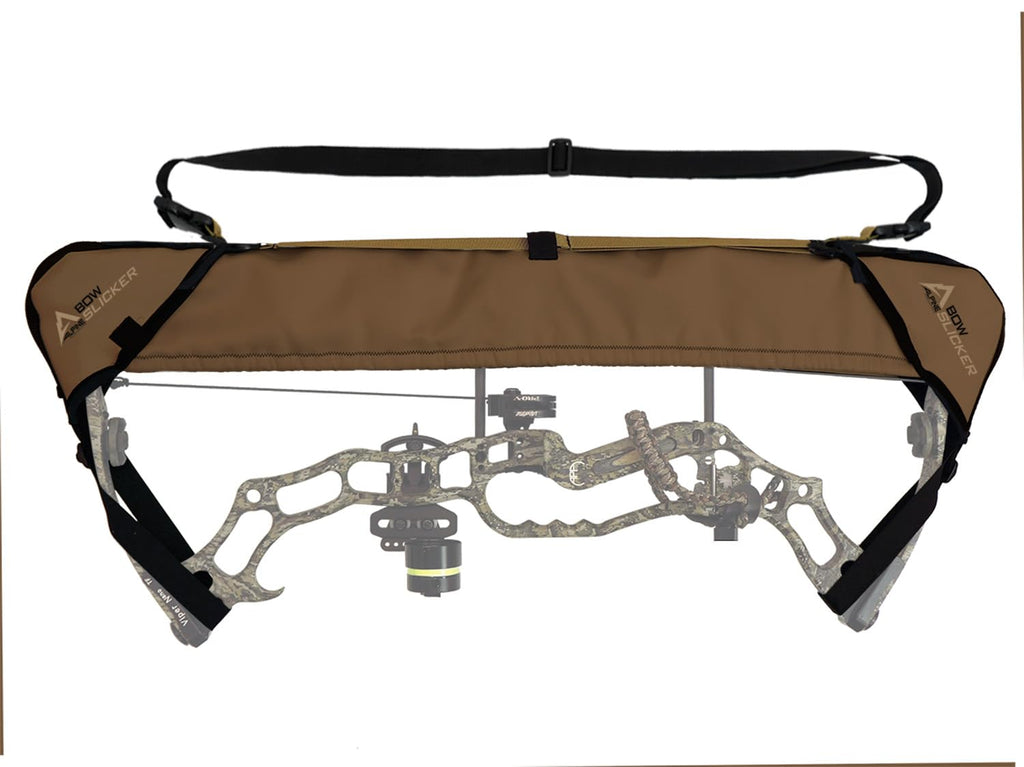 Slicker Weatherproof Bow Sling For Archery, Soft And Compact Bow Case For Hunting Gear Accessories, Cam And String Protector - D