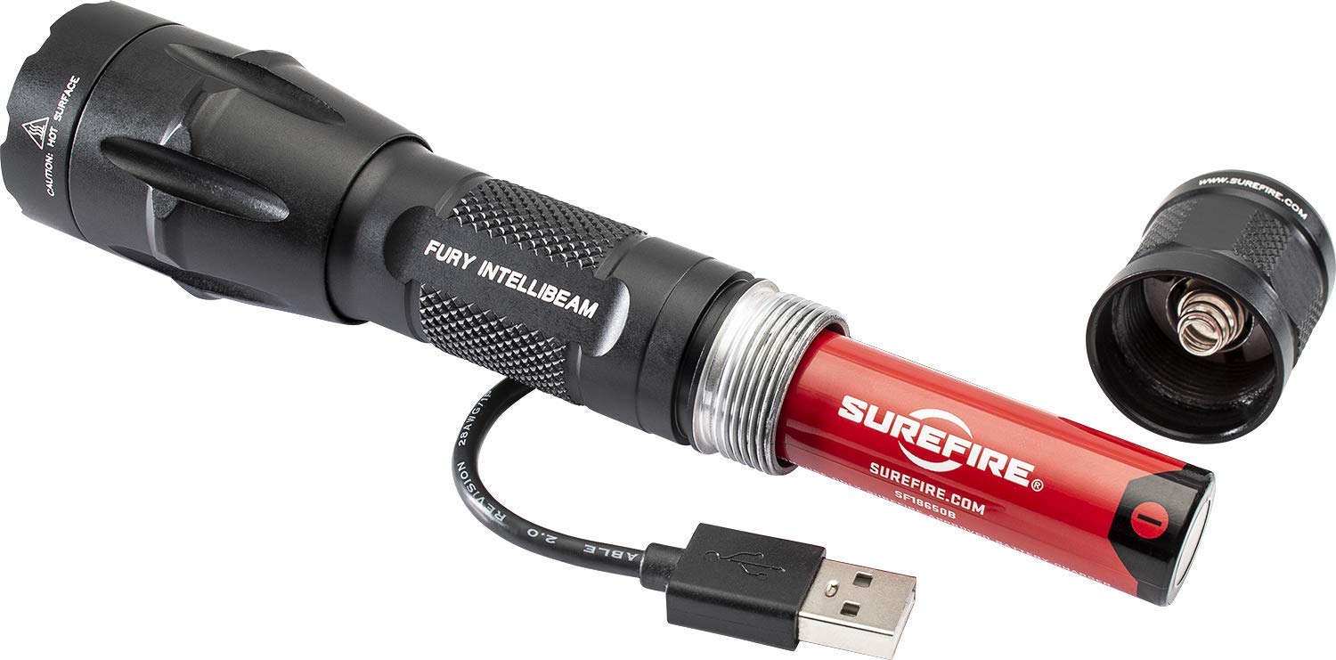 Surefire Fury Dlfl Intbm Blk 1500Lum