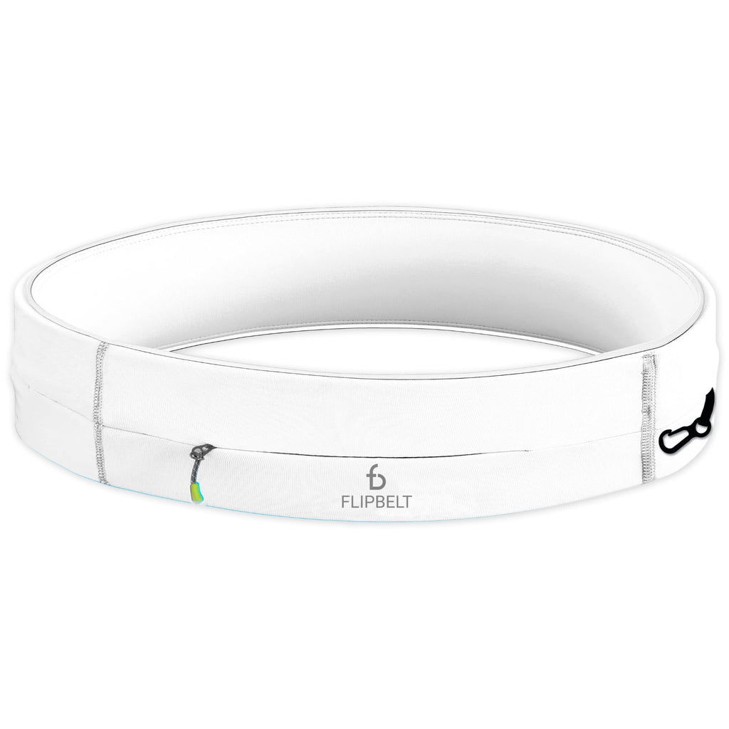 FlipBelt Zipper - White - XL, White, X-Large