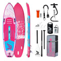Inflatable Stand Up Paddle Board,11*34 Ultra-Light SUP Board, Wide Stable Family Board for Youth & Adults of All Skill Levels