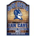 NCAA Duke University Wood Sign, 11 x 17