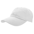 Gelante Baseball Caps Dad Hats 100% Cotton Polo Style Plain Blank Adjustable Size. 1805White