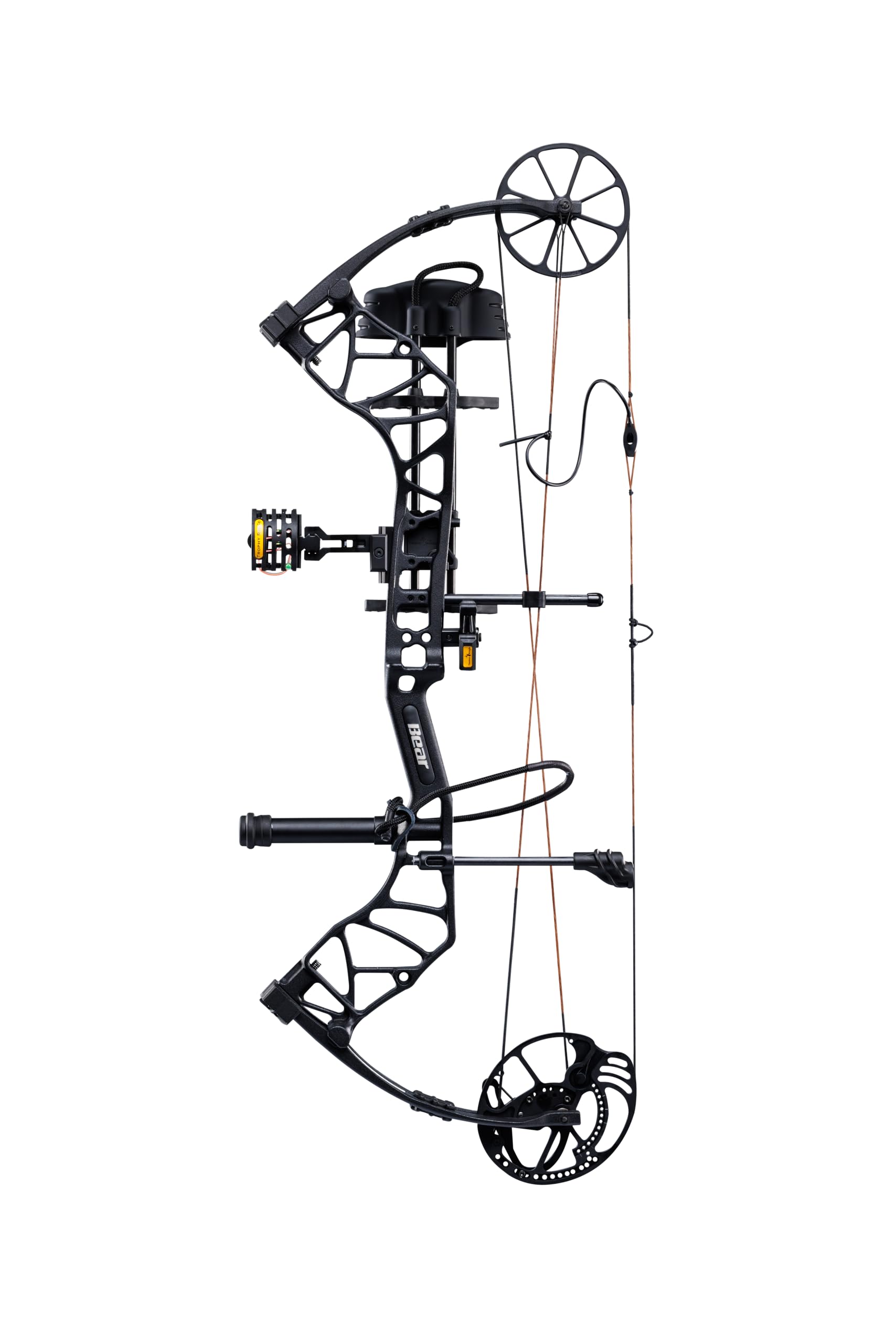Bear Species XT Ready to Hunt Compound Archery Bow, 70lb. Draw Weight, Right Hand, Black