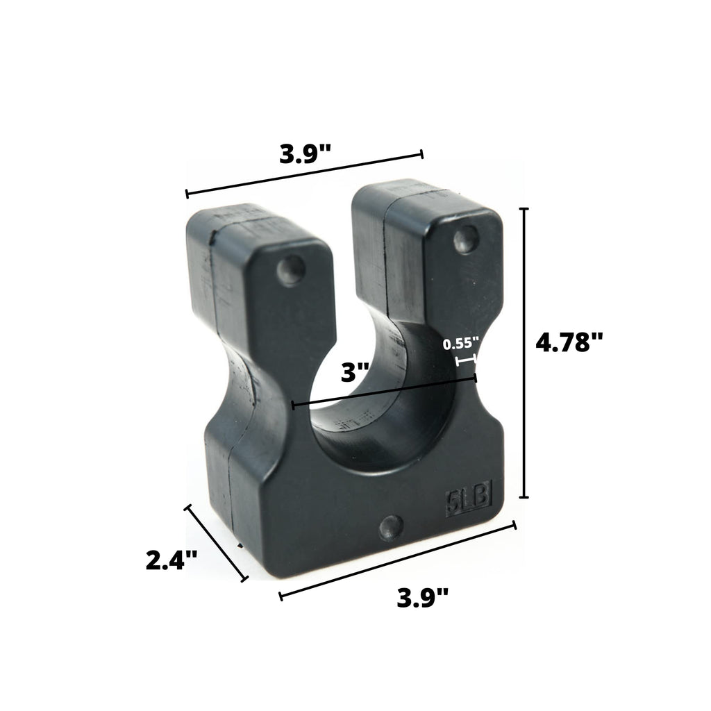 Ader Weight Stack Adapter Plate- 5Lb (2 Pieces)