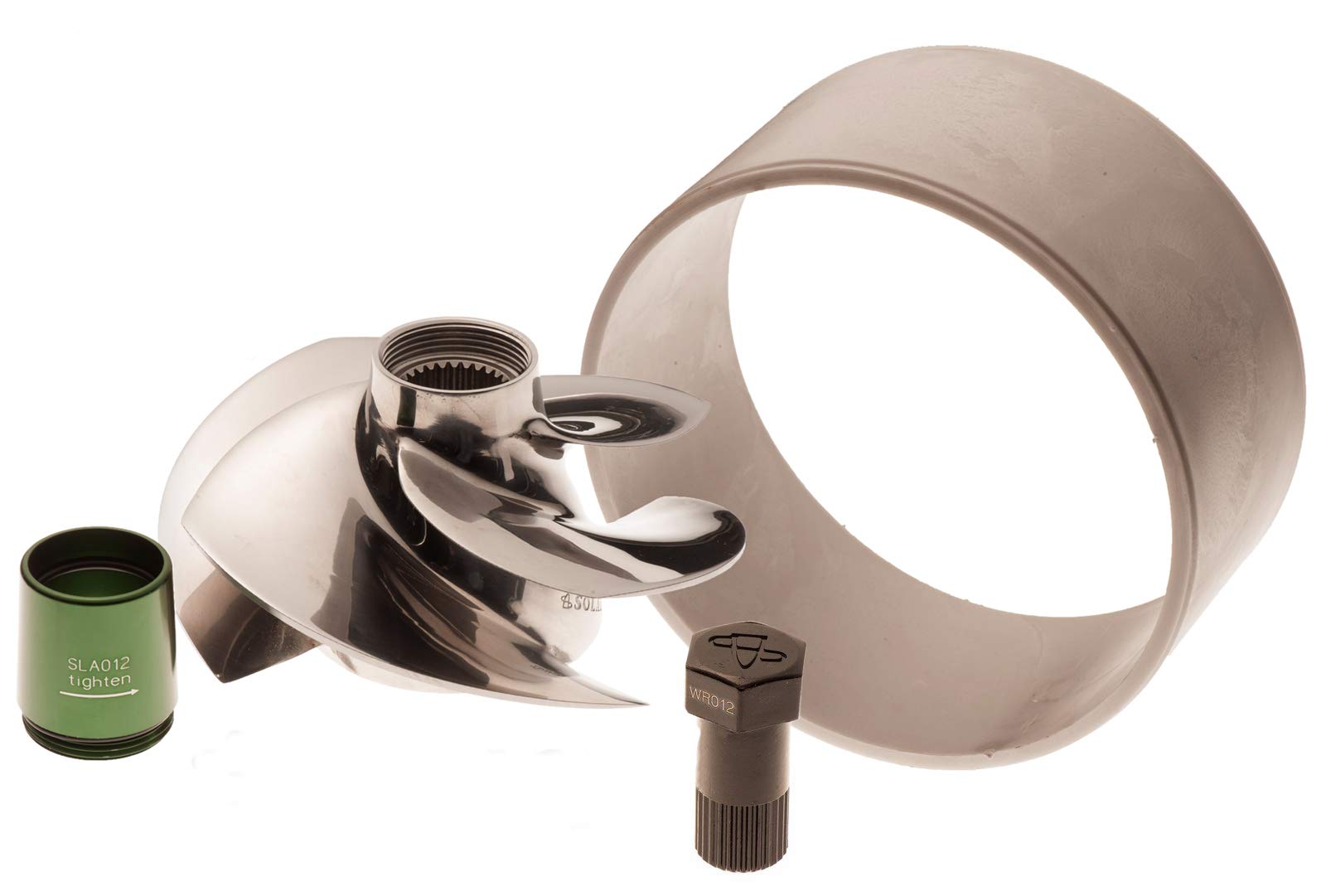 Solas Seadoo Impeller W/Wear Ring & Tool Srx-Cd-14/19 Rxtx 255 Rxt Rxp Wake 215