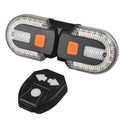 Bike Turn Signals, Bicycle Turn Signals Back with Wireless Remote Control, Rechargeable LED Rear Bike Light, IPX44 Waterproof Bi