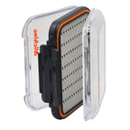 Alichino Fly Box For Fly Files Ice Jig Box Two Sided Waterproof Fly Fishing Box For Nymphs And Streamers (Grey Foam Insert, S 4.